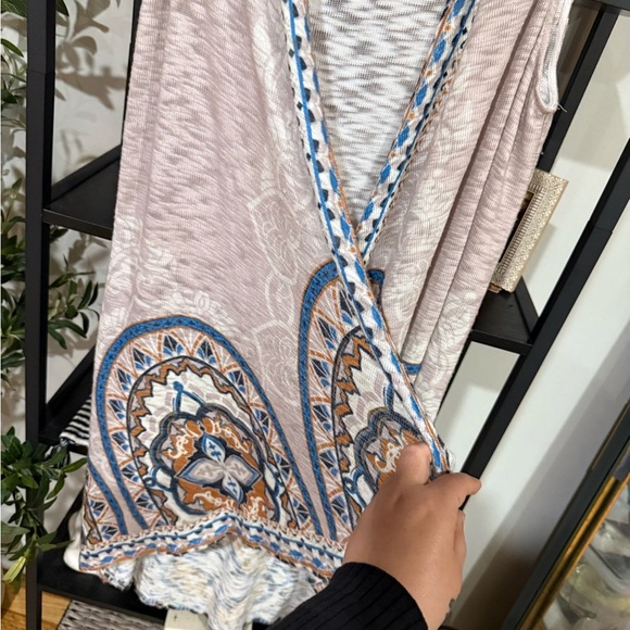 Flying Tomato boho Patterned Cardigan size medium - Picture 2 of 5